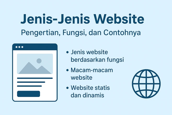 Jenis-Jenis Website: Pengertian, Fungsi, dan Contohnya Lengkap