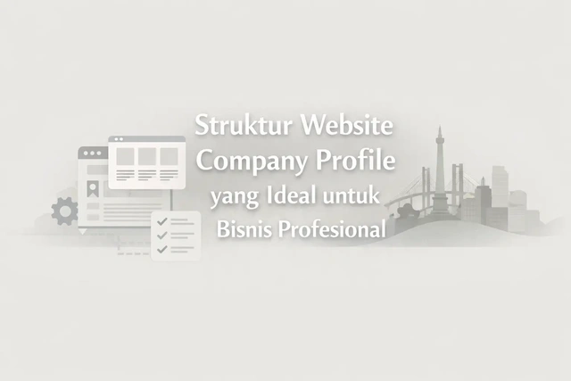 Struktur Website Company Profile yang Ideal untuk Bisnis Profesional