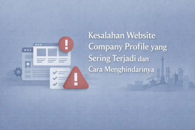 Kesalahan Website Company Profile yang Sering Terjadi dan Cara Menghindarinya