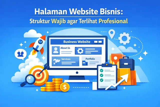 Halaman Website Bisnis: Struktur Wajib agar Terlihat Profesional